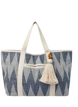 Chevron Beach Bag