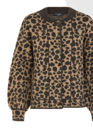 Leopard Print Cardigan
