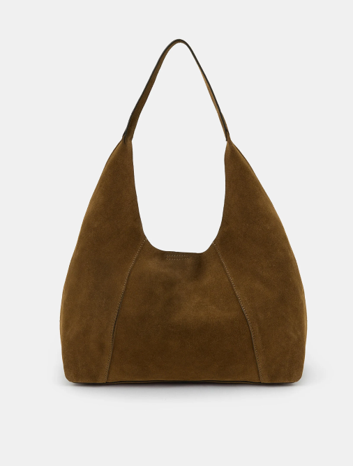 Suede Shoulder Bag