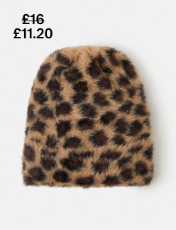 Leopard Print Beanie
