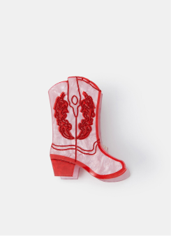 Cowboy Boot Claw Clip