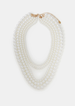 Layered Pearl Necklace