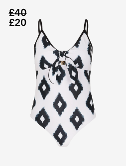 Monochrome Swimsuit