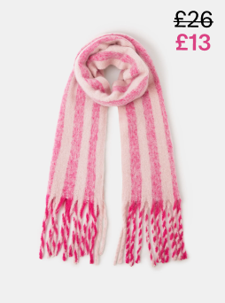Super Soft Stripe Scarf