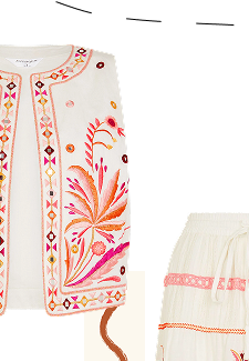 Mirror Palm Waistcoat