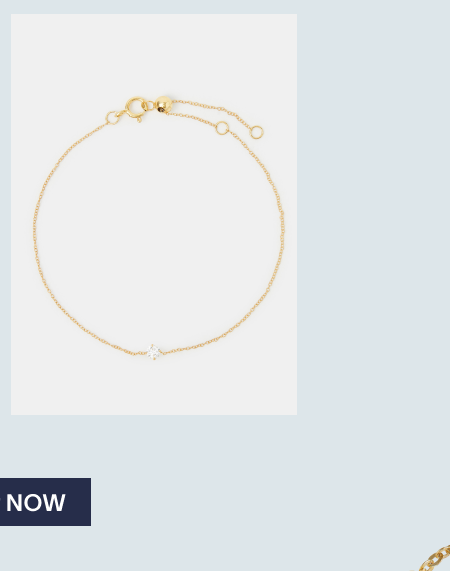 Lab Grown Diamond 0.1ct Chain Bracelet 9ct Gold