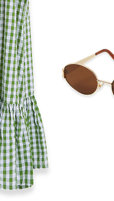 Oval Metal Sunglasses