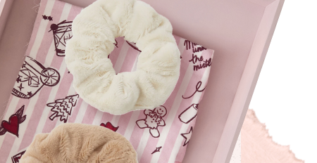 Soft Hair Scrunchies