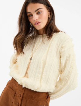 Fringe Jumper