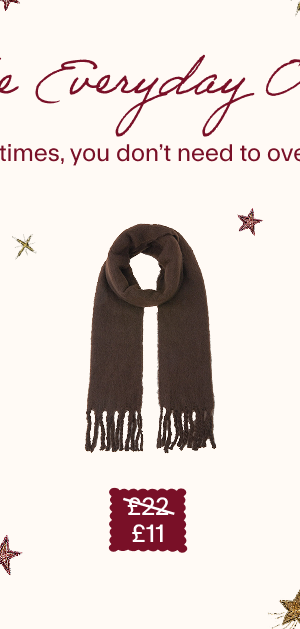 Brown scarf