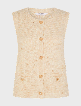 Heart Knit Waistcoat