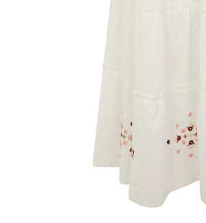 Puff Sleever Maxi Dress