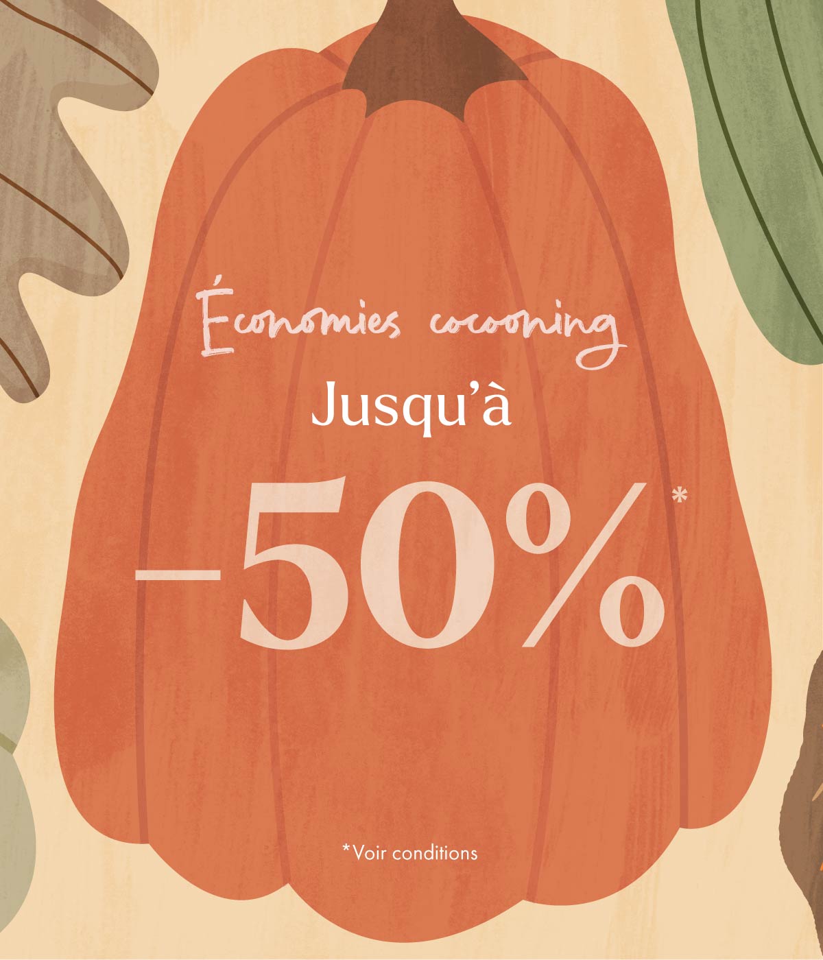 Promos Automne & Halloween, jusqu'à -50%