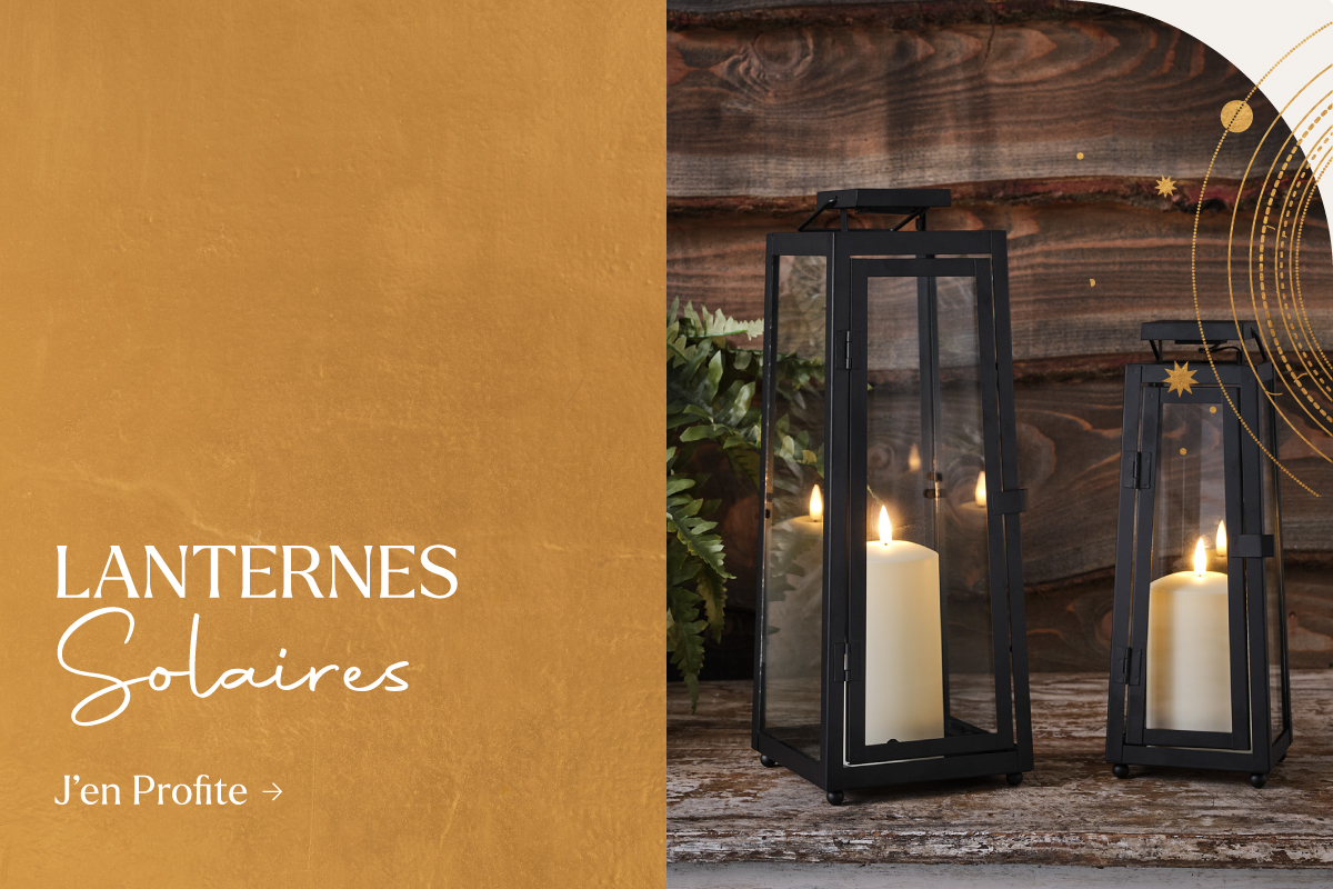 Lanternes solaires à -25%