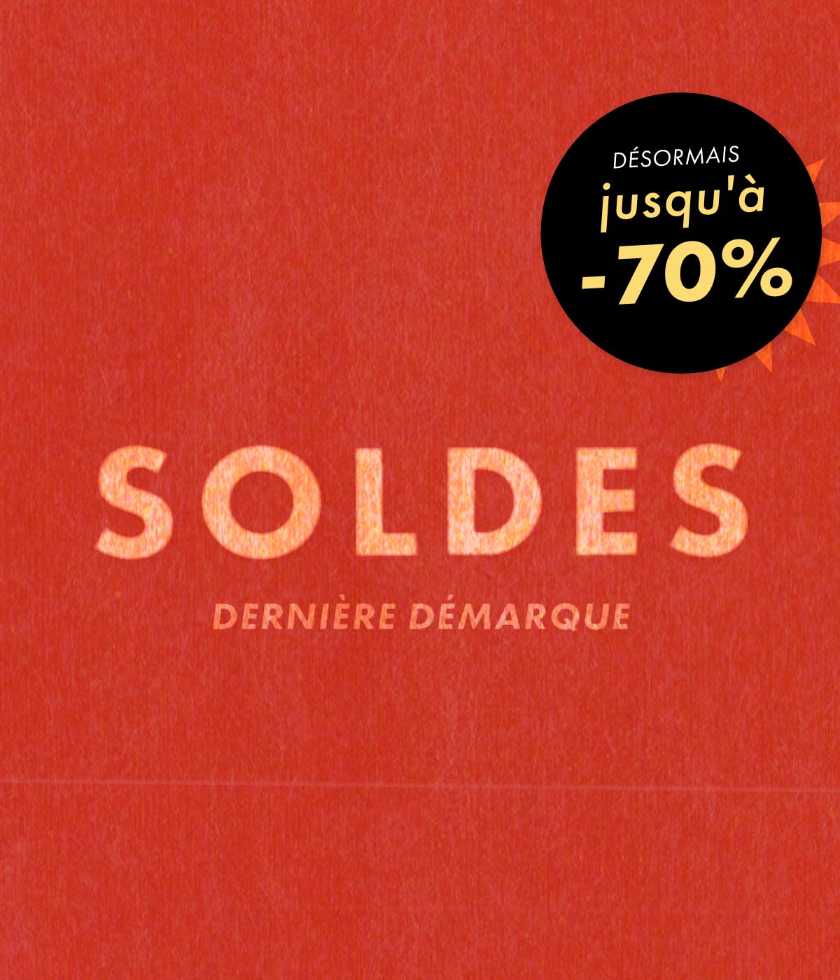 Soldes d'été, jusqu'á -60%