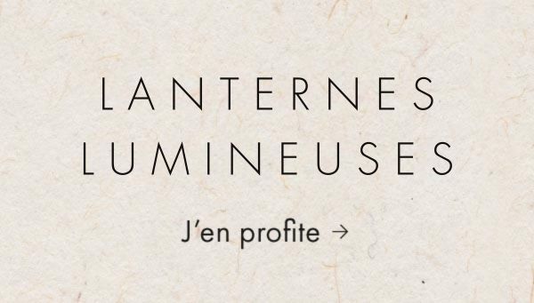 Lanternes lumineuses