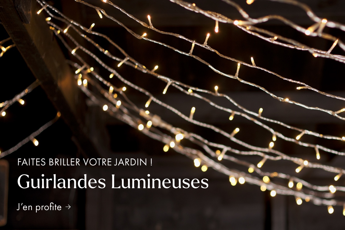 Guirlandes lumineuses pour vos soirées