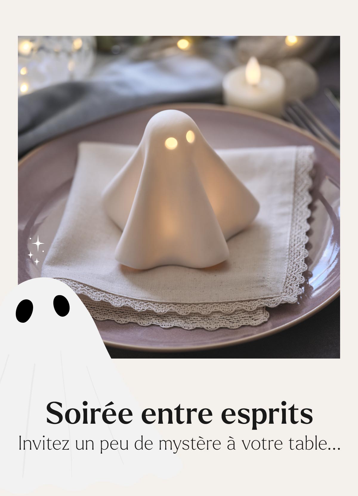 Soirée entre esprits : invitez un peu de mystère à votre table!