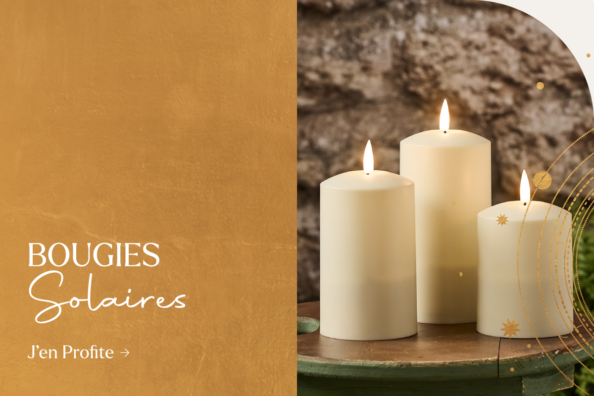 Bougies solaires à -25%