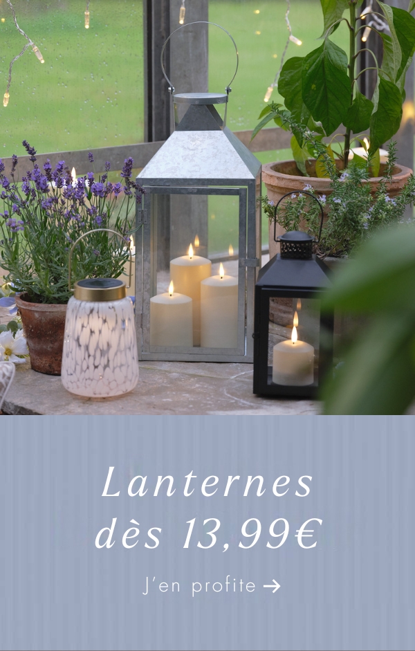 Lanternes dès 13,99 €