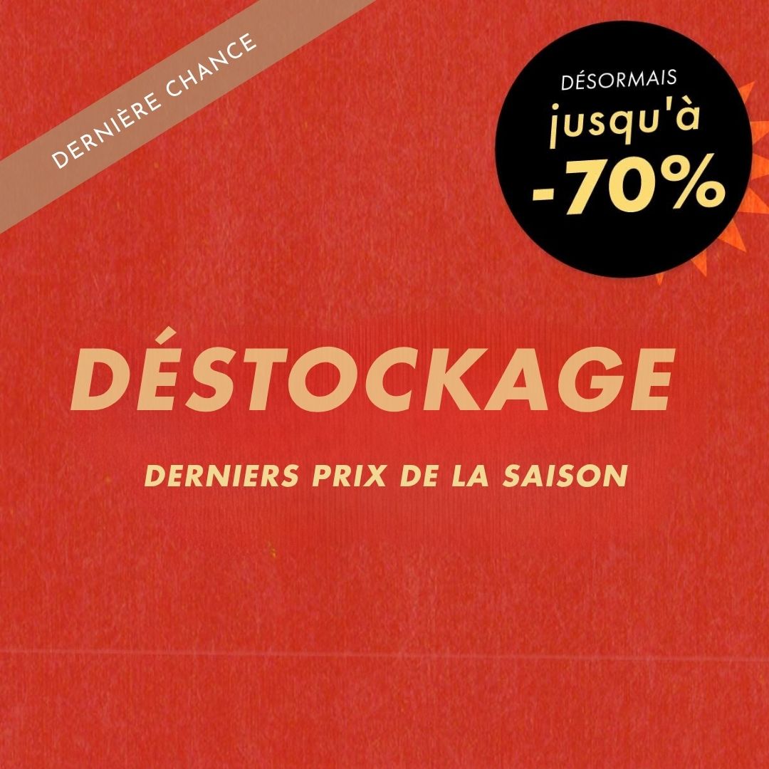 Grand déstockage d'été : derniers prix de la saison