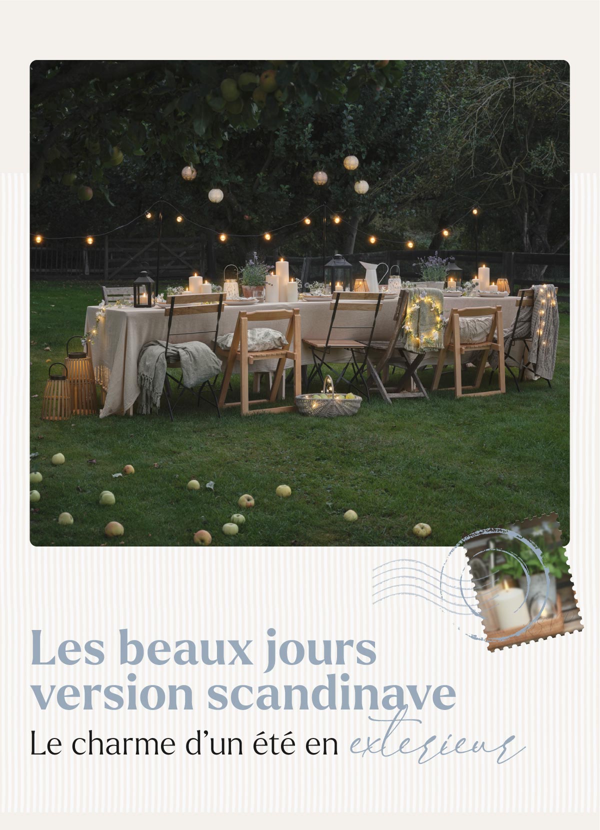 Les beaux jours version scandinave !