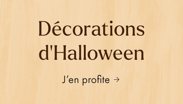 Déco d'Halloween