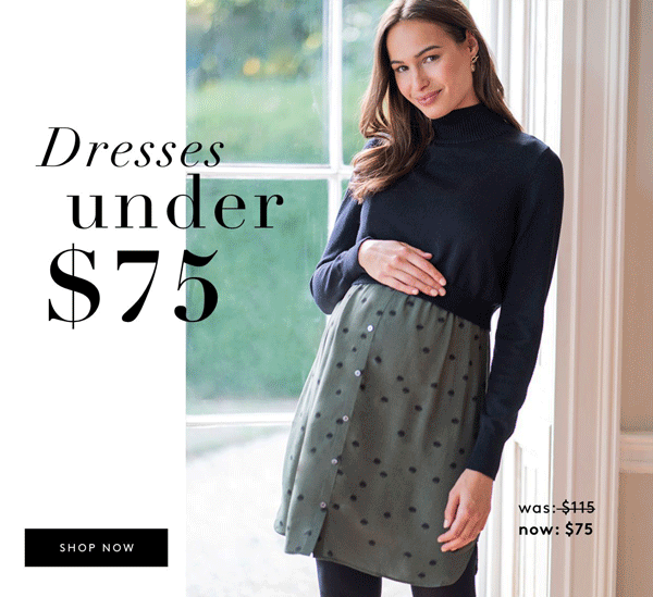 BUMP to BABY dresses under 75 Seraphine Maternity