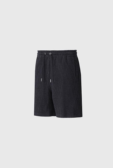 ZANDER-K Striped Drawcord Shorts