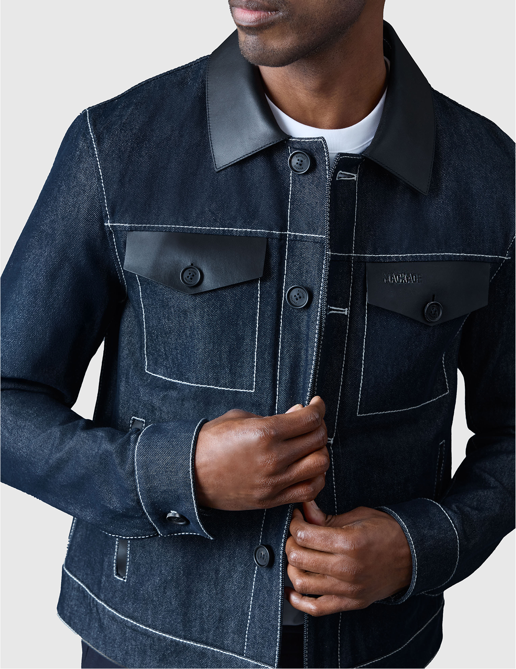 Discover Nash-DNM, Denim Trucker Jacket