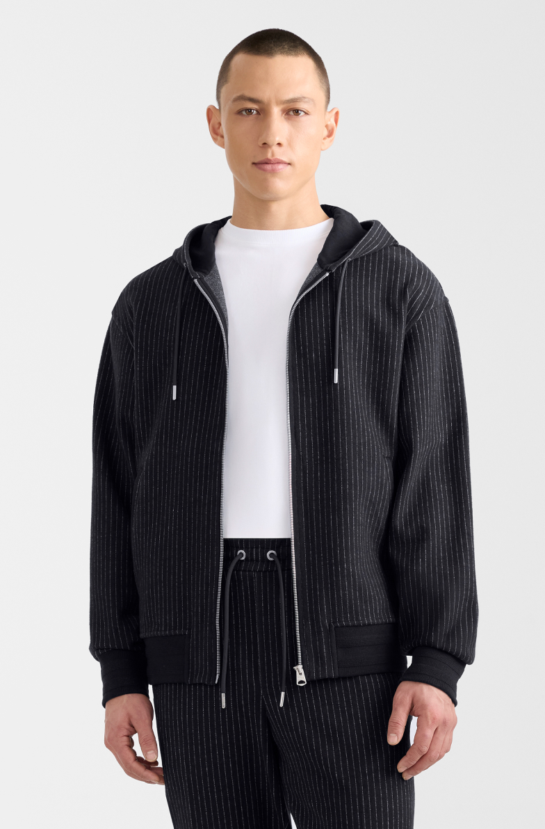 LEDGER-K Brushed Knit Hoodie