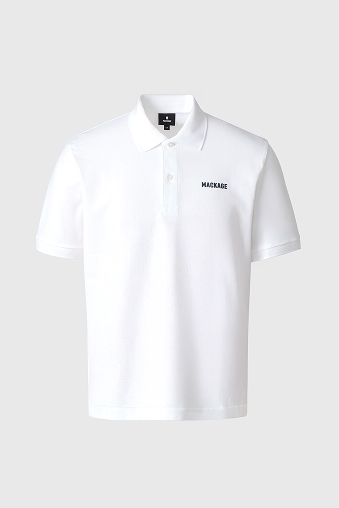 PABLO-CR Flat Knit Rib Collar Polo