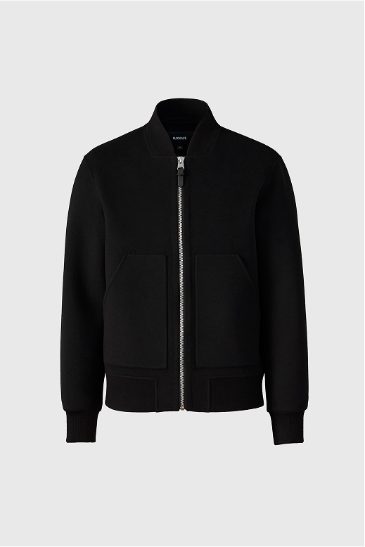 Discover EASTON-SA 2-in-1 Reversible Leather Bomber Jacket