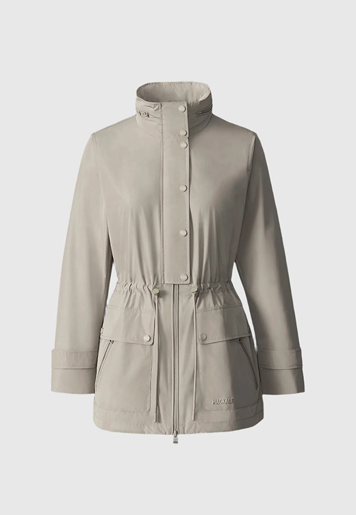 KERYN Medium-Length Rain Jacket