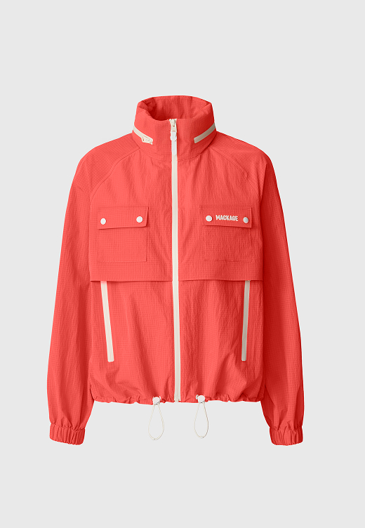 DEVORAH Seam-Sealed ripstop Rain Jacket