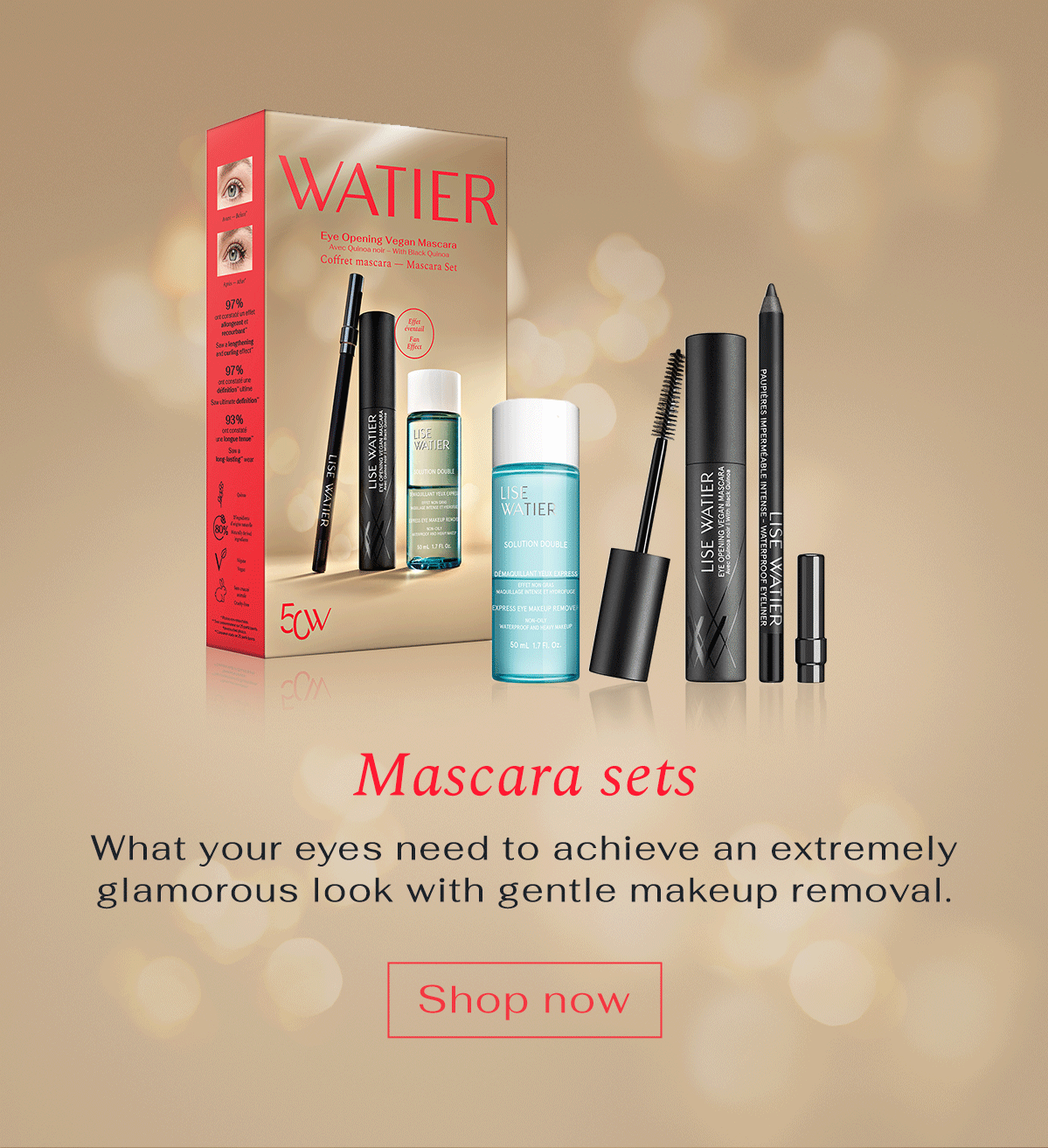 Meet our luxurious makeup gift sets 🎁 Lise Watier