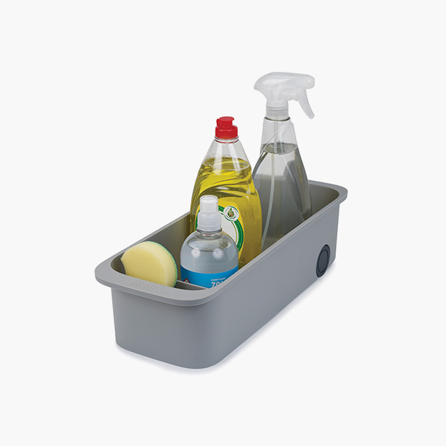 CupboardStore™ Easy-access Grey Storage Caddy