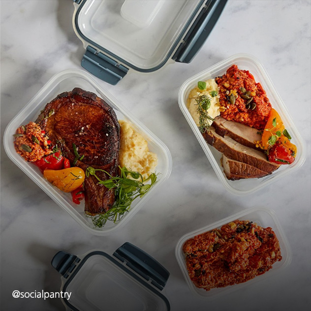 Nest™ Lock 5-piece Green Container Set - Editions