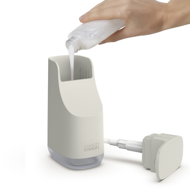 Slim™ Matt Ecru Soap Pump
