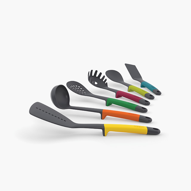 Elevate™ 6-piece Multicolour Kitchen Utensil Set