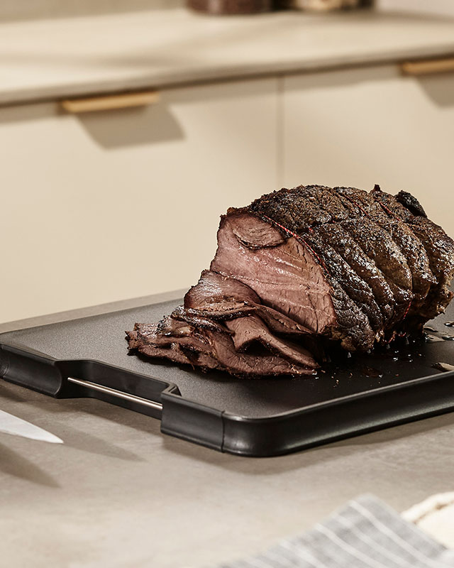 Cut&Carve™ Plus Multi-function Black Cutting Board