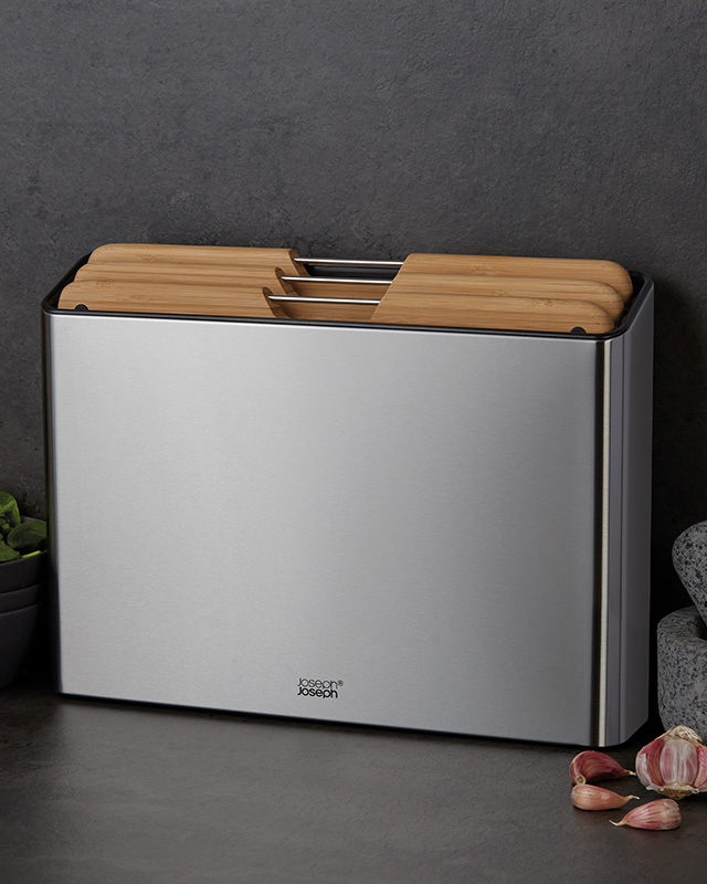 Folio™ Steel Bamboo 3-piece Chopping Board Set