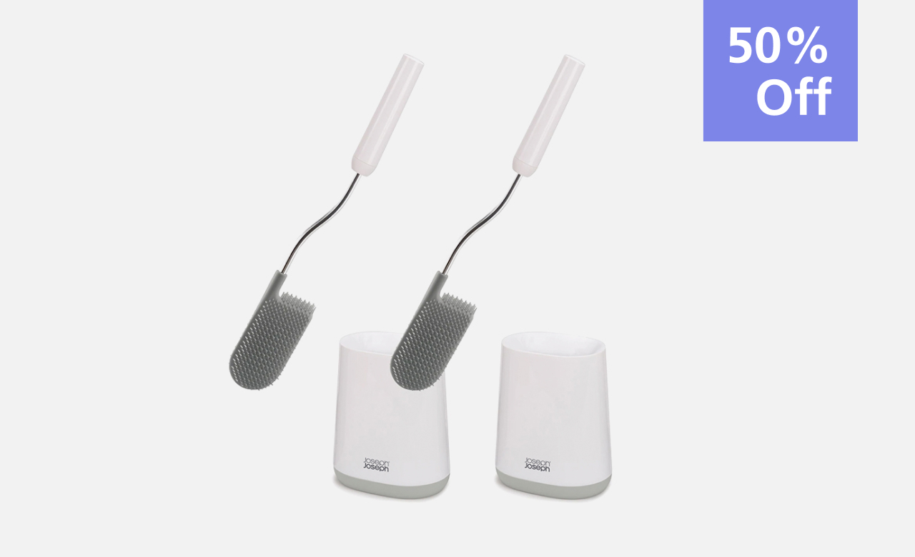 Flex™ Lite Pack of 2 Toilet Brushes