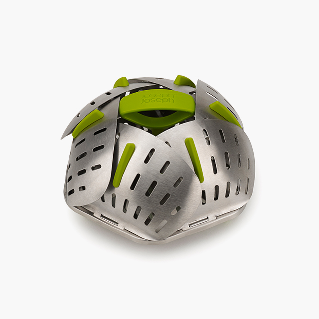 Bloom™ Stainless-steel Folding Steamer Basket