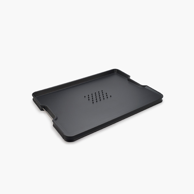 Cut&Carve™ Plus Multi-function Black Cutting Board