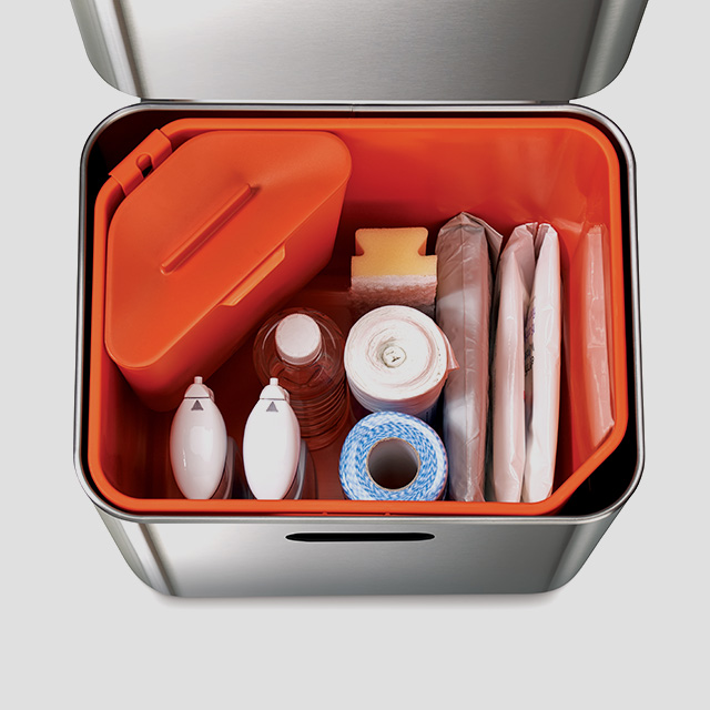 Totem Max 60L Stainless-steel Waste & Recycling Bin