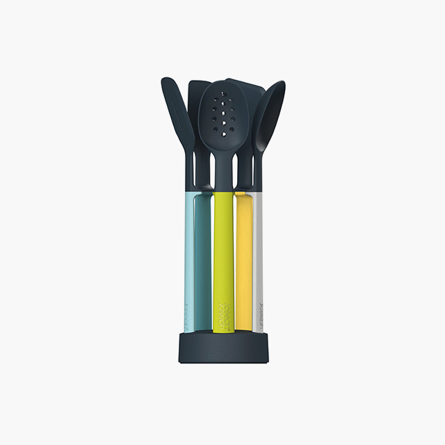 Elevate™ 5-piece Silicone Opal Utensil Set