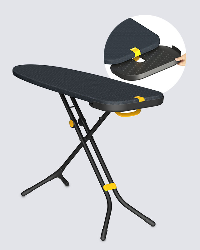Glide Max Plus 135cm Blue Easy-store Ironing Board with Advanced Cover