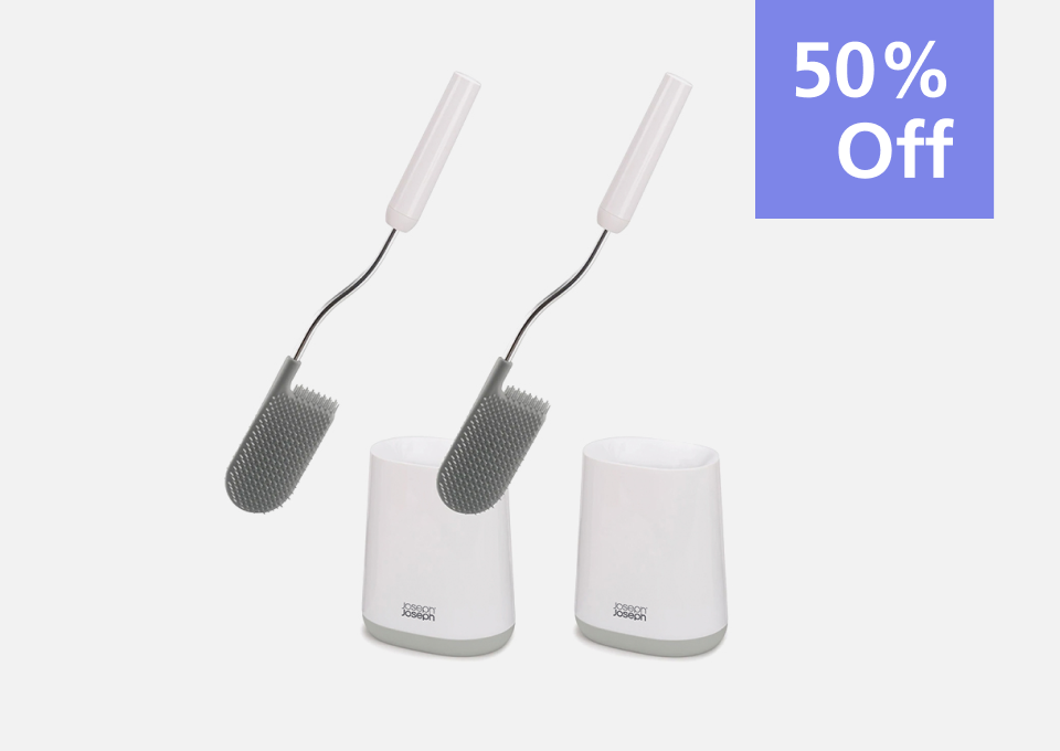 Flex™ Lite Pack of 2 Toilet Brushes