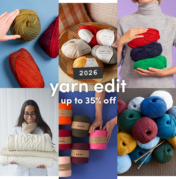 Your 2026 Yarn Edit has landed - LoveCrafts